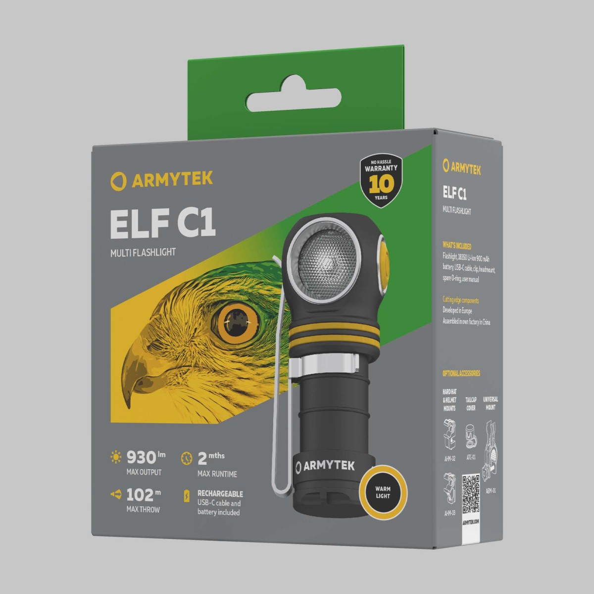 Мултиункционален челник-фенер Armytek Elf C1 USB-C топъл ARMYTEK - изглед 6 - Extreme-bg.com Мултиункционален челник-фенер Armytek Elf C1 USB-C топъл ARMYTEK - изглед 6