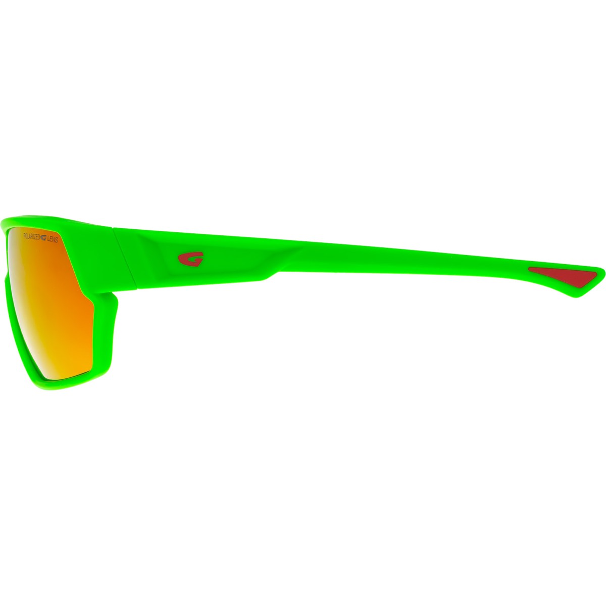 GOG G1 E105-3P – Polarized Outdoor Sunglasses with Reflex Mirror Coating | Matt Neon Green/Red GOG - view 3