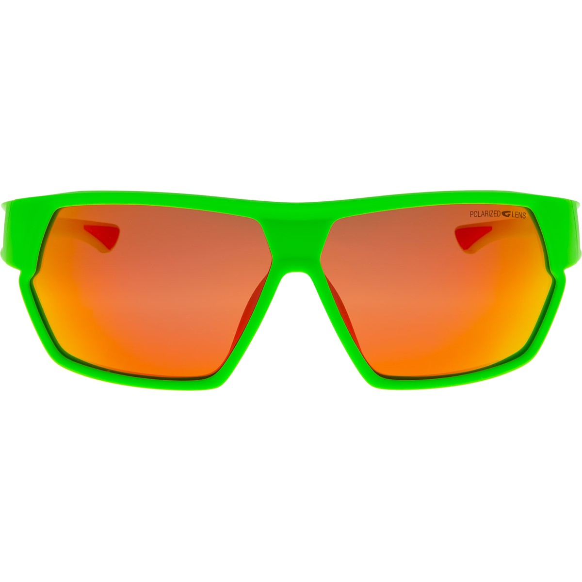 GOG G1 E105-3P – Polarized Outdoor Sunglasses with Reflex Mirror Coating | Matt Neon Green/Red GOG - view 4