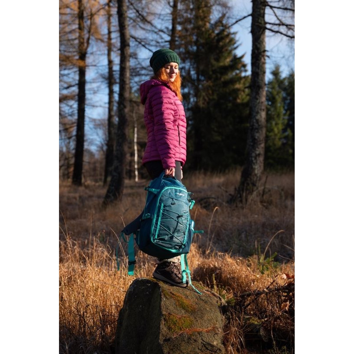 Туристическа раница Crewtor 30l dk. turquoise HUSKY - изглед 6 - Extreme-bg.com Туристическа раница Crewtor 30l dk. turquoise HUSKY - изглед 6