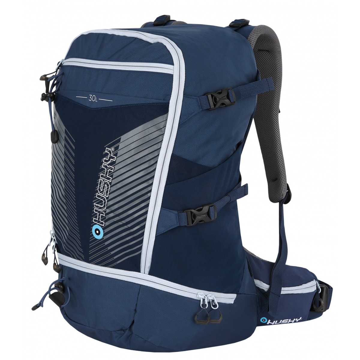 Туристическа раница Cingy 30L dark blue HUSKY - изглед 4 - Extreme-bg.com Туристическа раница Cingy 30L dark blue HUSKY - изглед 4