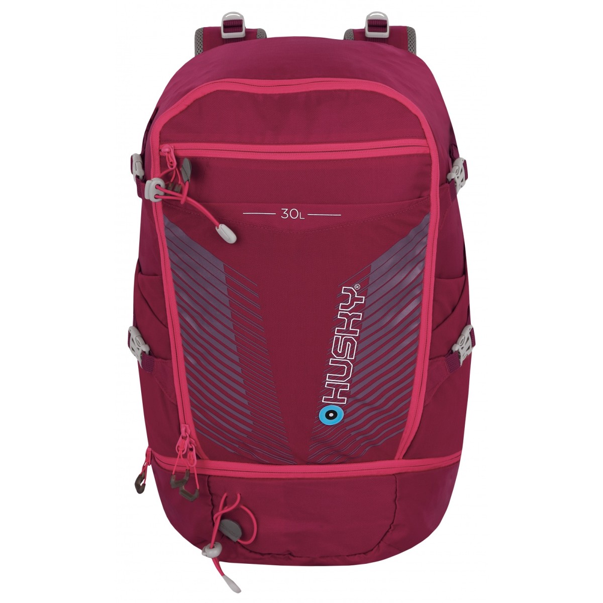 Туристическа раница Cingy 30L magenta HUSKY - изглед 2 - Extreme-bg.com Туристическа раница Cingy 30L magenta HUSKY - изглед 2