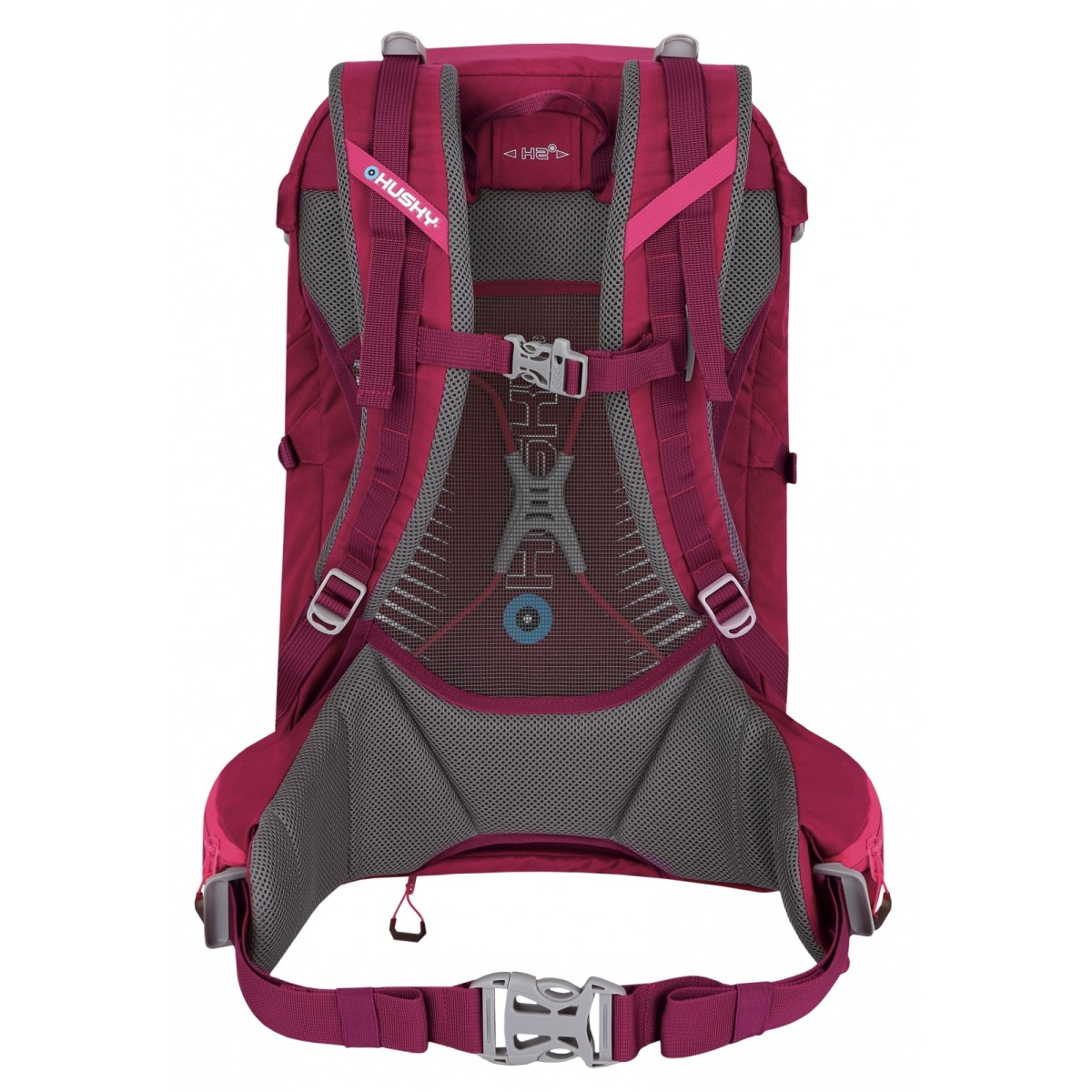 Туристическа раница Cingy 30L magenta HUSKY - изглед 3 - Extreme-bg.com Туристическа раница Cingy 30L magenta HUSKY - изглед 3