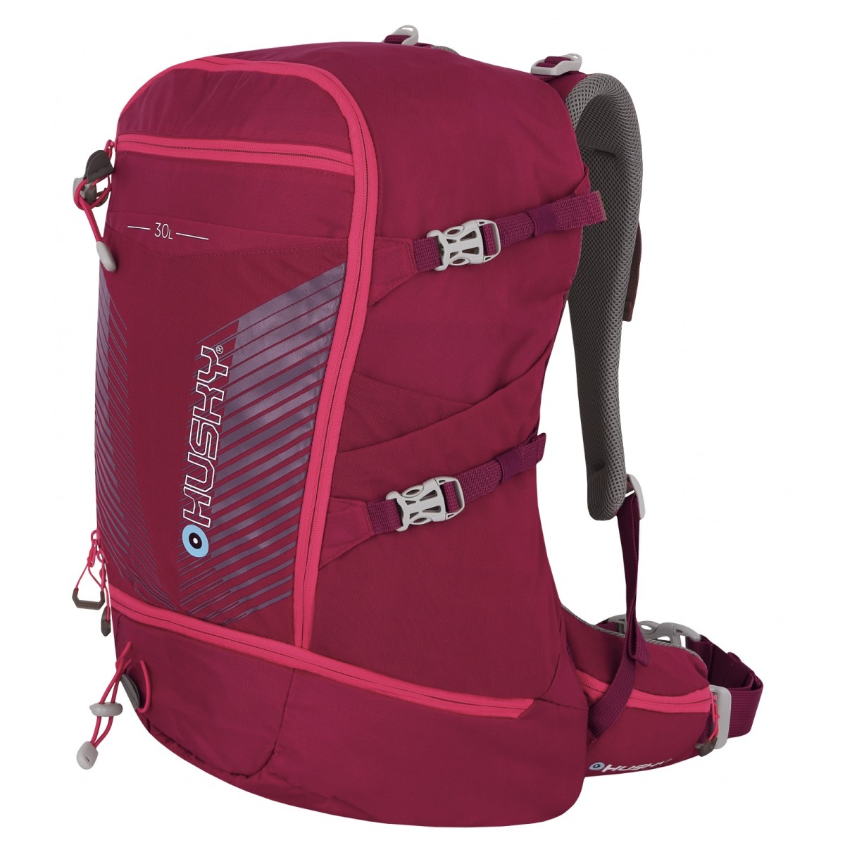 Туристическа раница Cingy 30L magenta HUSKY - изглед 4 - Extreme-bg.com Туристическа раница Cingy 30L magenta HUSKY - изглед 4