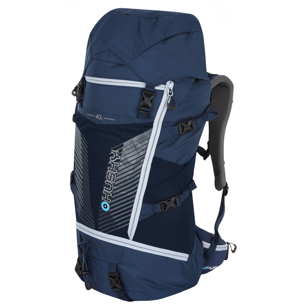 Раница за експедиция и туризъм CAPTURE 40l dark blue HUSKY - изглед 4 - Extreme-bg.com Раница за експедиция и туризъм CAPTURE 40l dark blue HUSKY - изглед 4