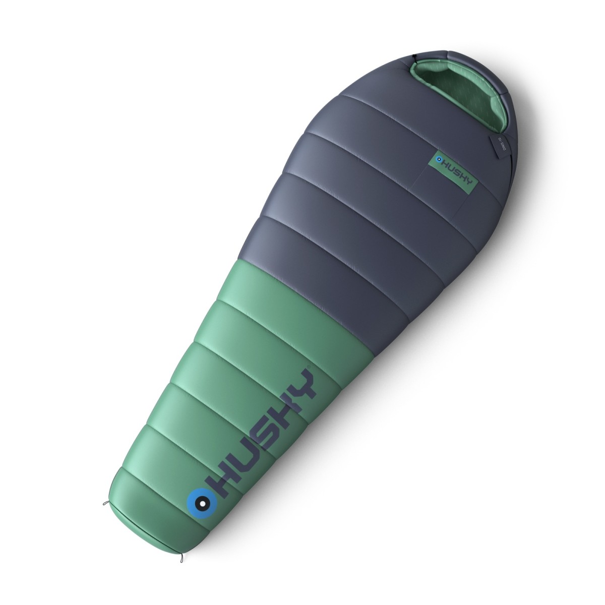Пухен спален чувал Dinis blue/mint -10 HUSKY - изглед 2 - Extreme-bg.com Пухен спален чувал Dinis blue/mint -10 HUSKY - изглед 2