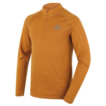 Man`s Merino thermal underwear Merow Zip M mustard HUSKY - view 1