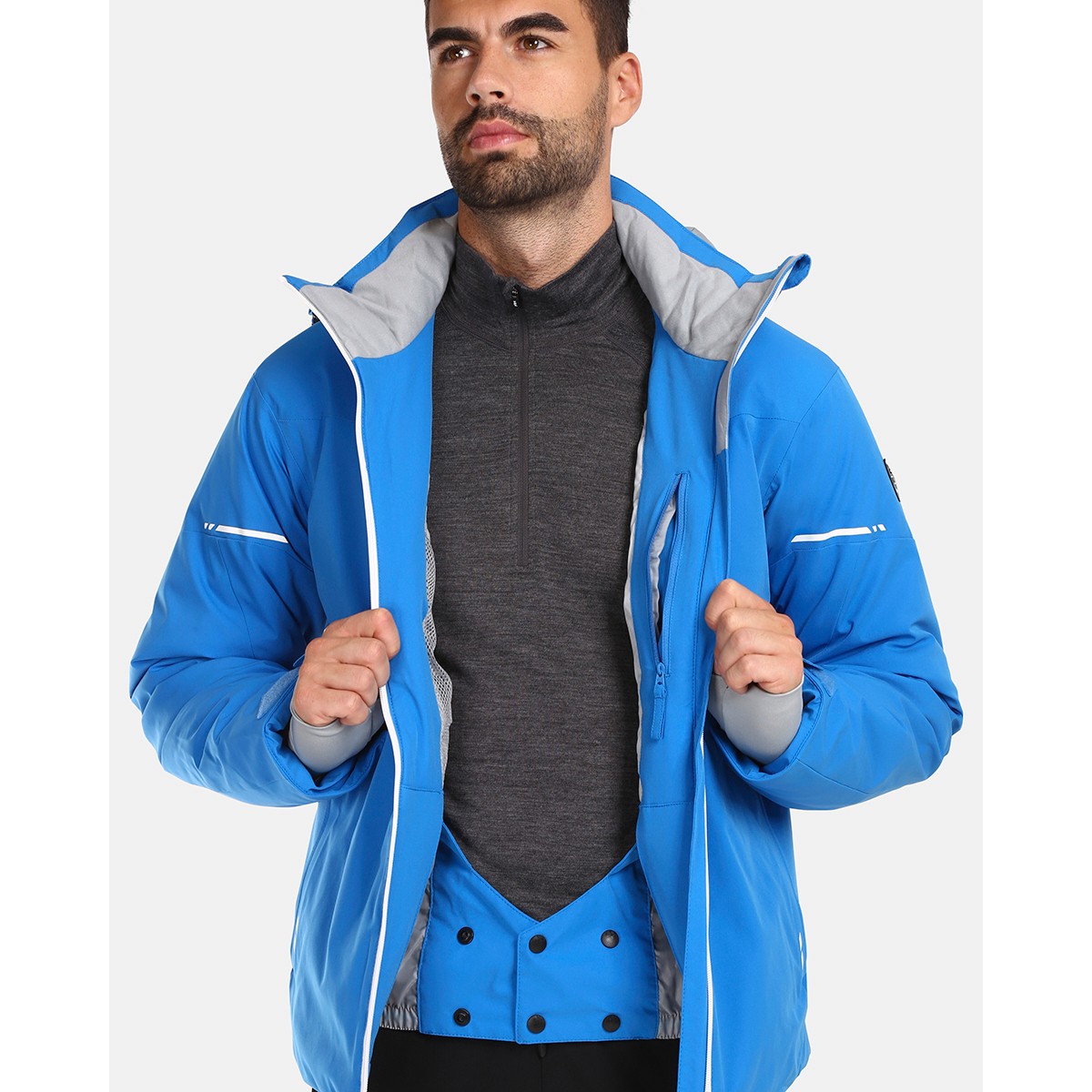 Men`s ski jacket Kilpi TONNSI-M UM KILPI - view 4 - Extreme-bg.com Men`s ski jacket Kilpi TONNSI-M UM KILPI - view 4