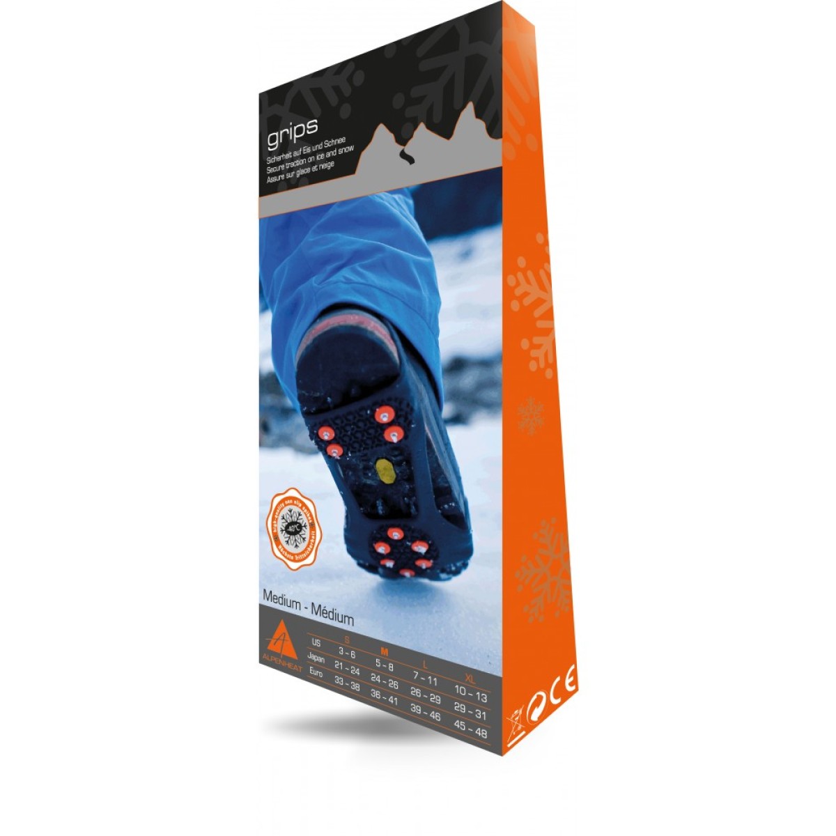 Градски котки Alpenheat Shoe Spikes Grips ALPENHEAT - изглед 5