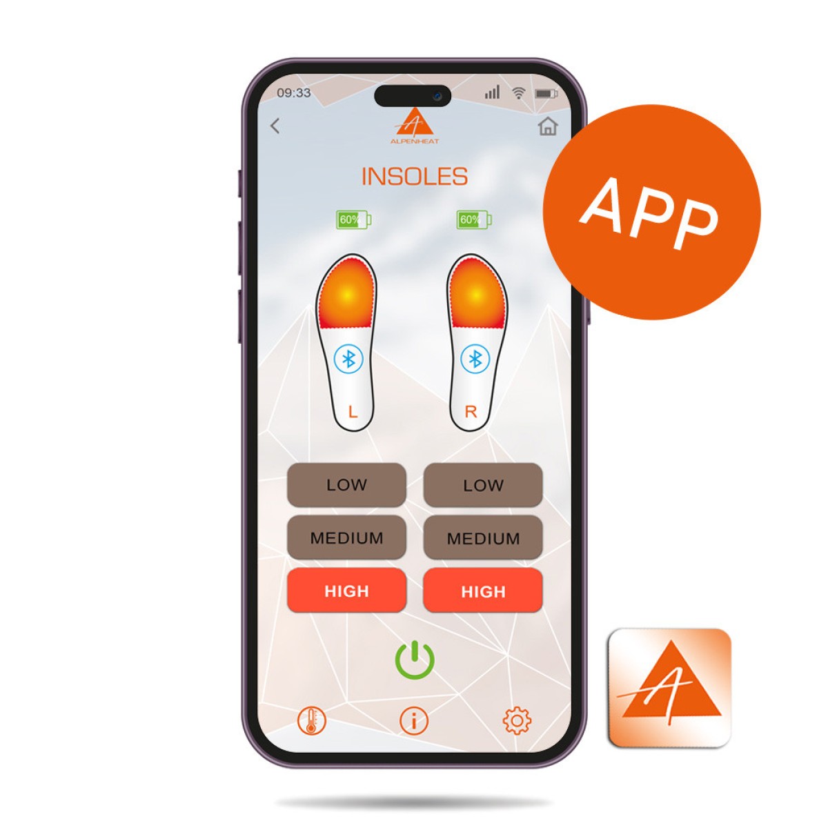 ALPENHEAT Wireless Hotsole APP – Смарт Отопляеми Стелки с Bluetooth Управление ALPENHEAT - изглед 3 - Extreme-bg.com ALPENHEAT Wireless Hotsole APP – Смарт Отопляеми Стелки с Bluetooth Управление ALPENHEAT - изглед 3