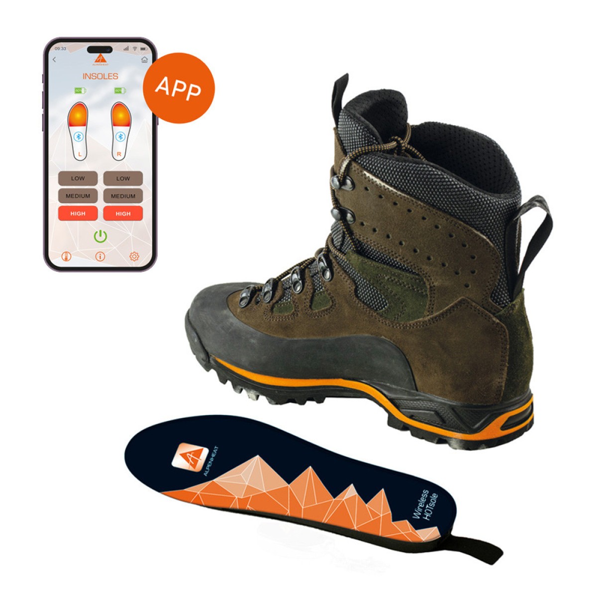 ALPENHEAT Wireless Hotsole APP – Смарт Отопляеми Стелки с Bluetooth Управление ALPENHEAT - изглед 2 - Extreme-bg.com ALPENHEAT Wireless Hotsole APP – Смарт Отопляеми Стелки с Bluetooth Управление ALPENHEAT - изглед 2