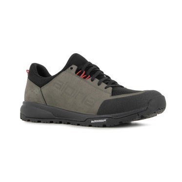 Max - black / olive hiking trainers ALPINA - view 1