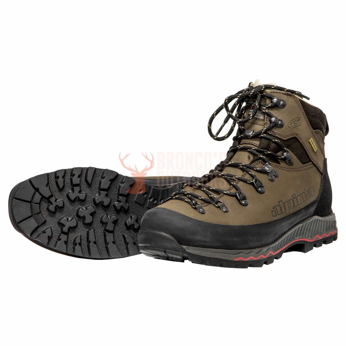 NEPAL BROWN winter hiking shoes ALPINA - view 9 - Extreme-bg.com NEPAL BROWN winter hiking shoes ALPINA - view 9