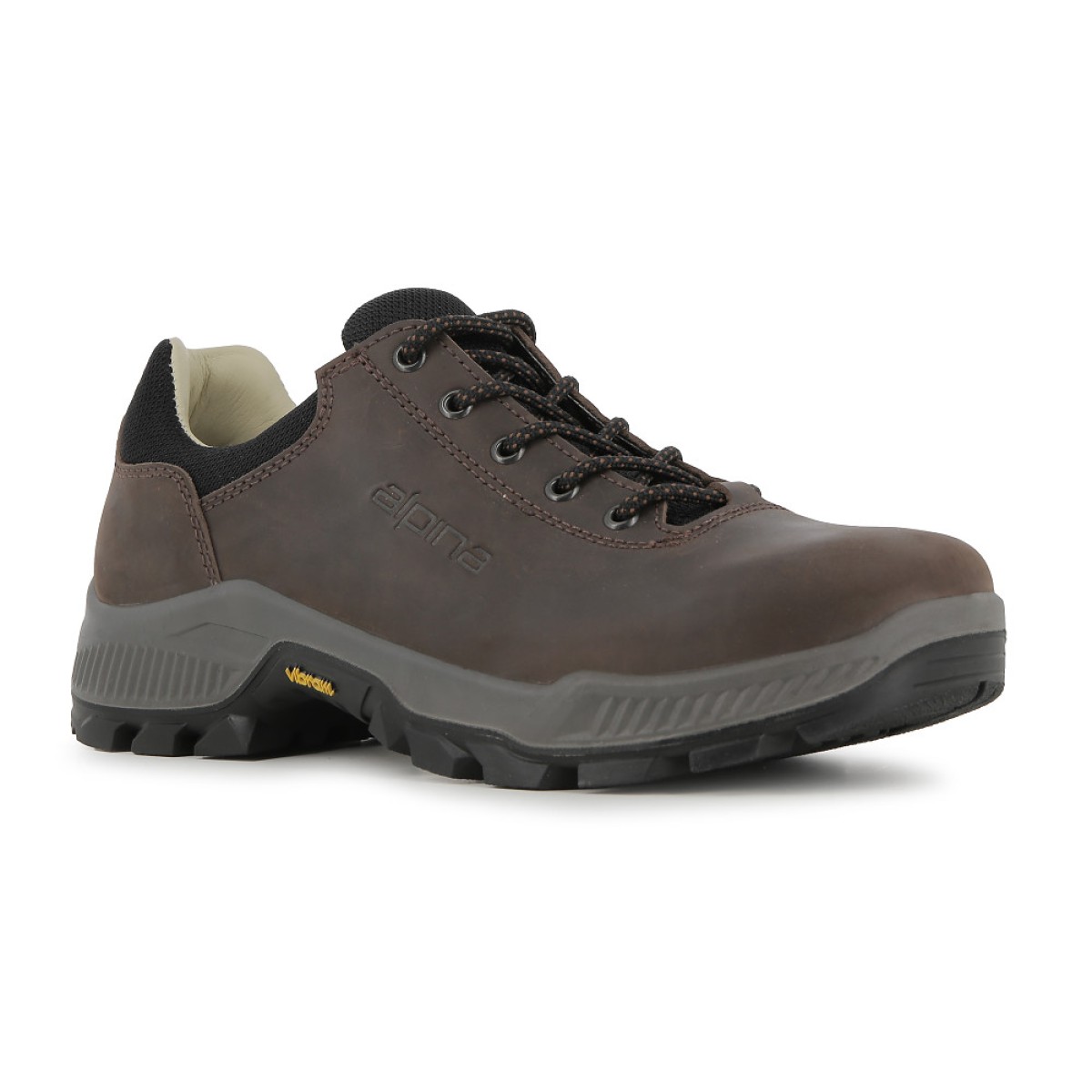 Prima Low 2.0 usnjen - Dark brown туристически обувки ALPINA - изглед 2