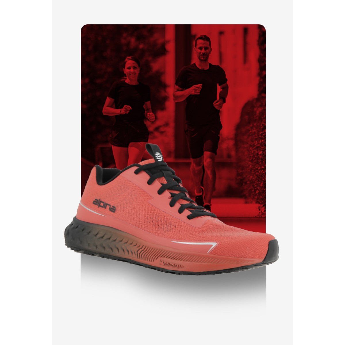 Boston - Red туристически маратонки ALPINA - изглед 6 - Extreme-bg.com Boston - Red туристически маратонки ALPINA - изглед 6