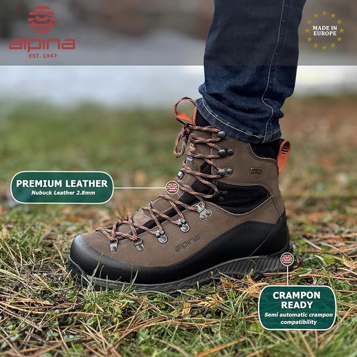 NUPTSE winter hiking shoes ALPINA - view 3