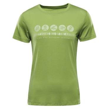 Alpine Pro LYORA Women's Functional T-Shirt with Antibacterial Treatment – Freshness & Style in Every Movement ALPINE PRO - view 1