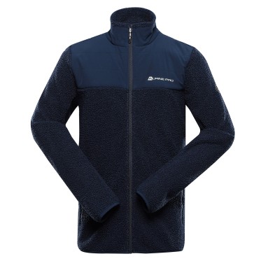 Windproof warm men's fleece ALPINE PRO FERAD 2 moonlit ocean ALPINE PRO - view 1