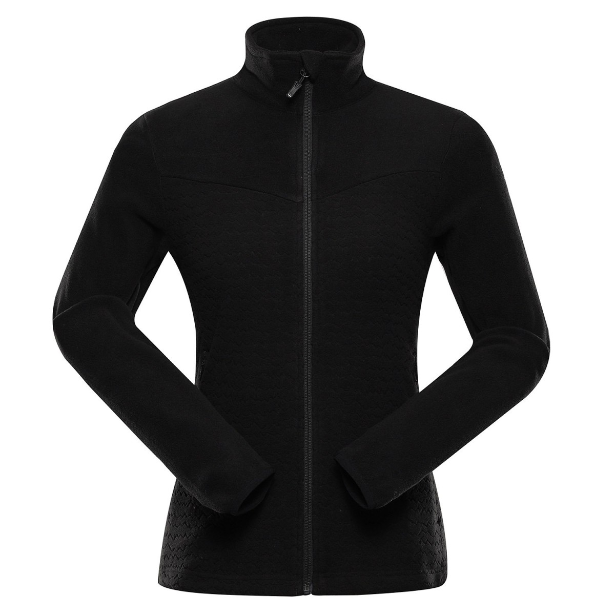 Alpine Pro SIUSA 3 - Women's Microfleece Sweater Black ALPINE PRO - view 2 - Extreme-bg.com Alpine Pro SIUSA 3 - Women's Microfleece Sweater Black ALPINE PRO - view 2