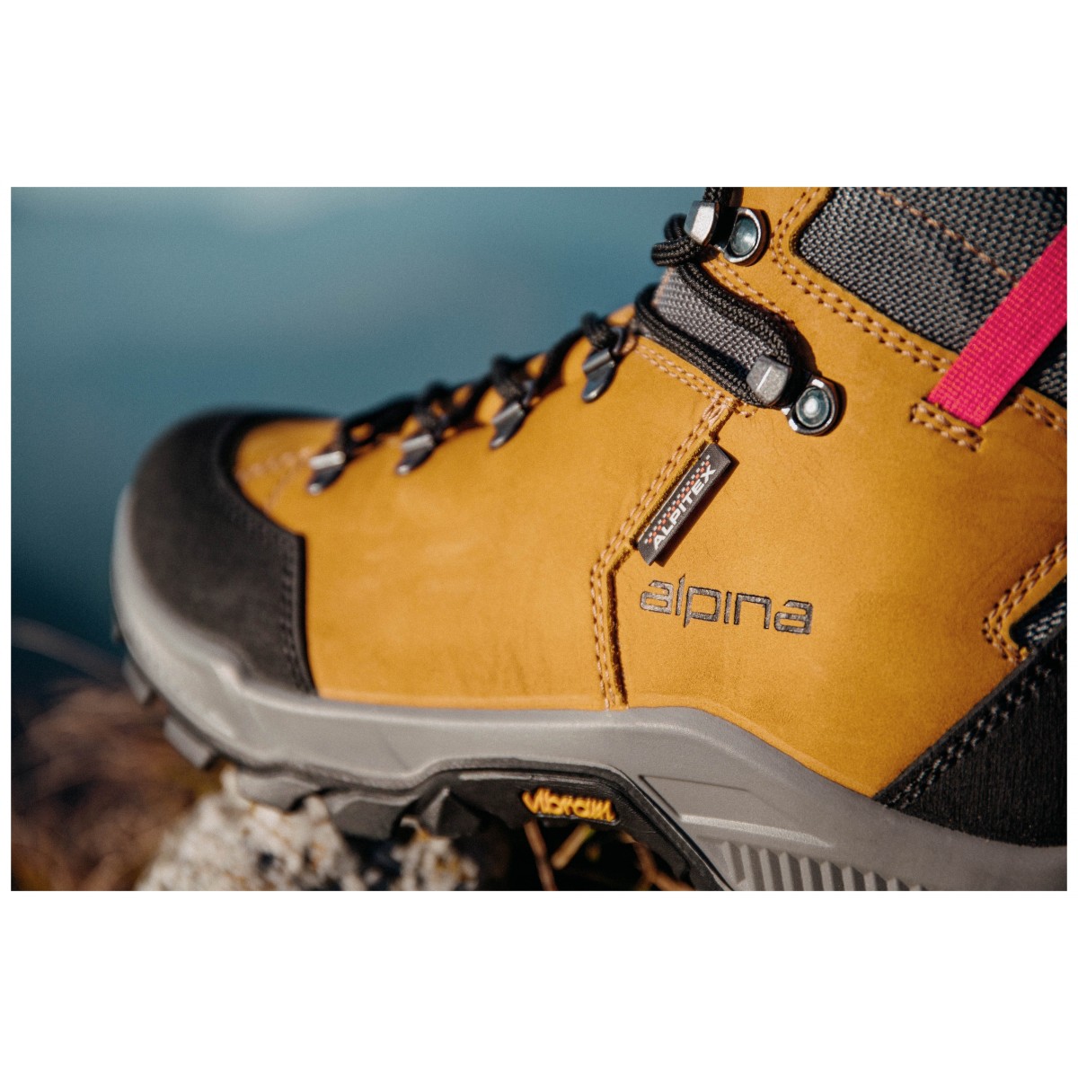 Stador 2.0 yellow lady дамски туристически обувки ALPINA - изглед 7 - Extreme-bg.com Stador 2.0 yellow lady дамски туристически обувки ALPINA - изглед 7
