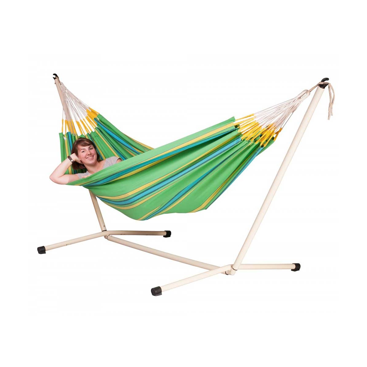 Double classic hammock Currambera Kiwi LA SIESTA - view 8 - Extreme-bg.com Double classic hammock Currambera Kiwi LA SIESTA - view 8
