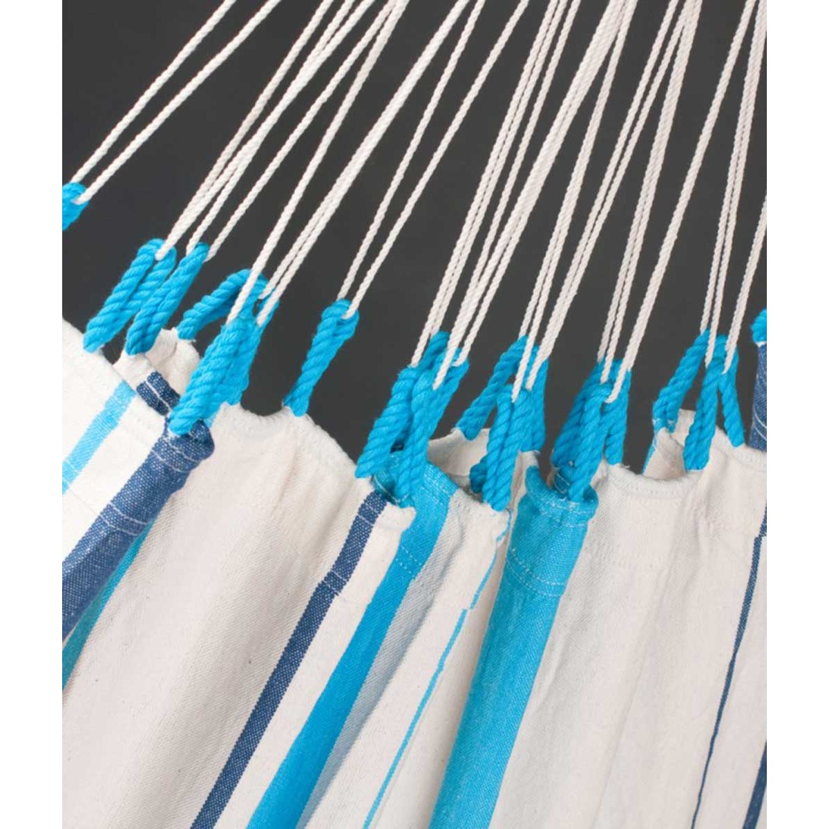 Single classic hammock Caribena aqua blue LA SIESTA - view 8 - Extreme-bg.com Single classic hammock Caribena aqua blue LA SIESTA - view 8