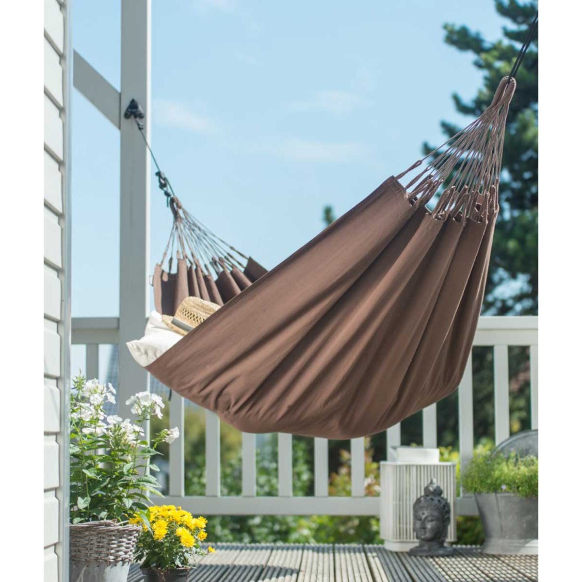 Single classic hammock Modesta Arabica LA SIESTA - view 9 - Extreme-bg.com Single classic hammock Modesta Arabica LA SIESTA - view 9