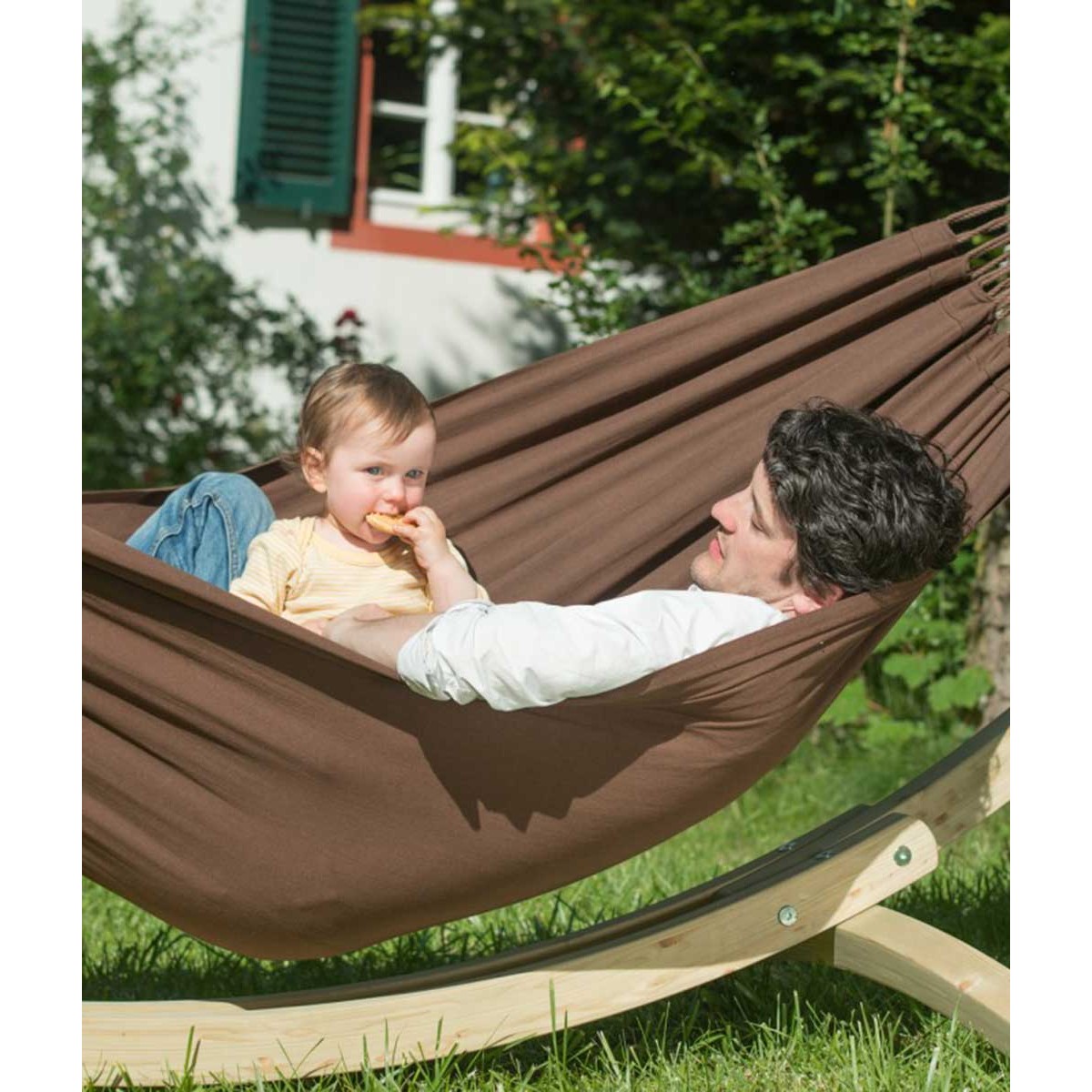 Single classic hammock Modesta Arabica LA SIESTA - view 10 - Extreme-bg.com Single classic hammock Modesta Arabica LA SIESTA - view 10
