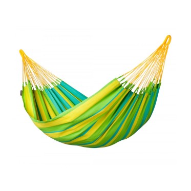 Single classic hammock Sonrisa Lime  LA SIESTA - view 1