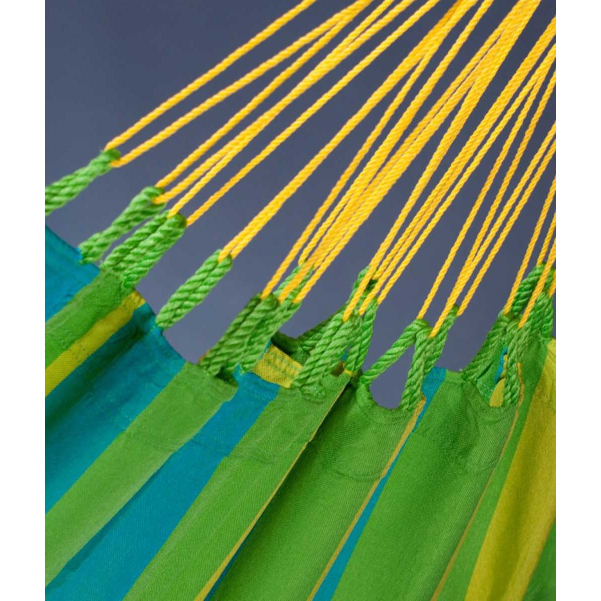 Single classic hammock Sonrisa Lime LA SIESTA - view 8 - Extreme-bg.com Single classic hammock Sonrisa Lime LA SIESTA - view 8