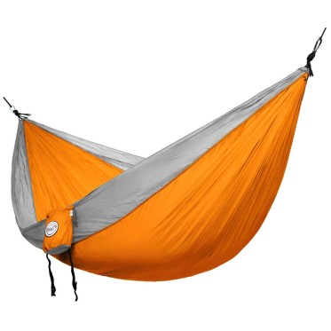 Хамак туристически двоен Sloth корал BEOUTDOOR - изглед 1