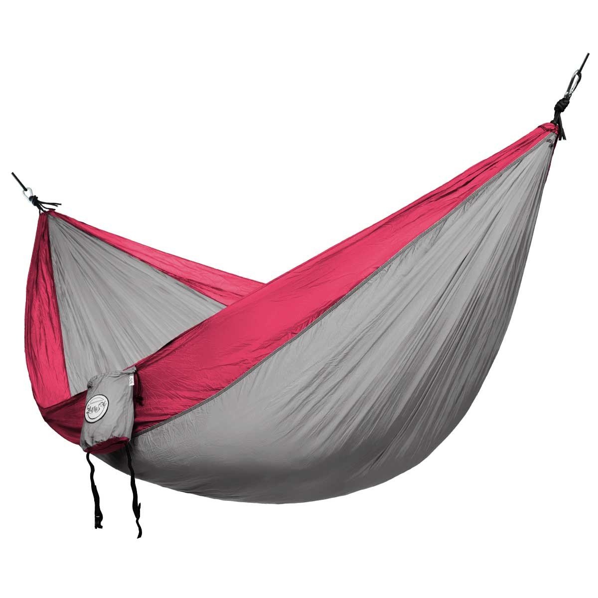 Хамак туристически двоен Sloth сив BEOUTDOOR - изглед 2