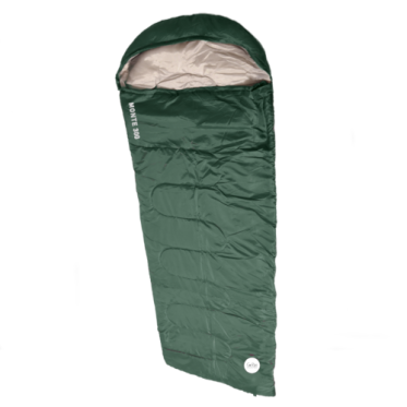 Square sleeping bag with a hood Monte 300 GRN -8 CAMPO - view 1