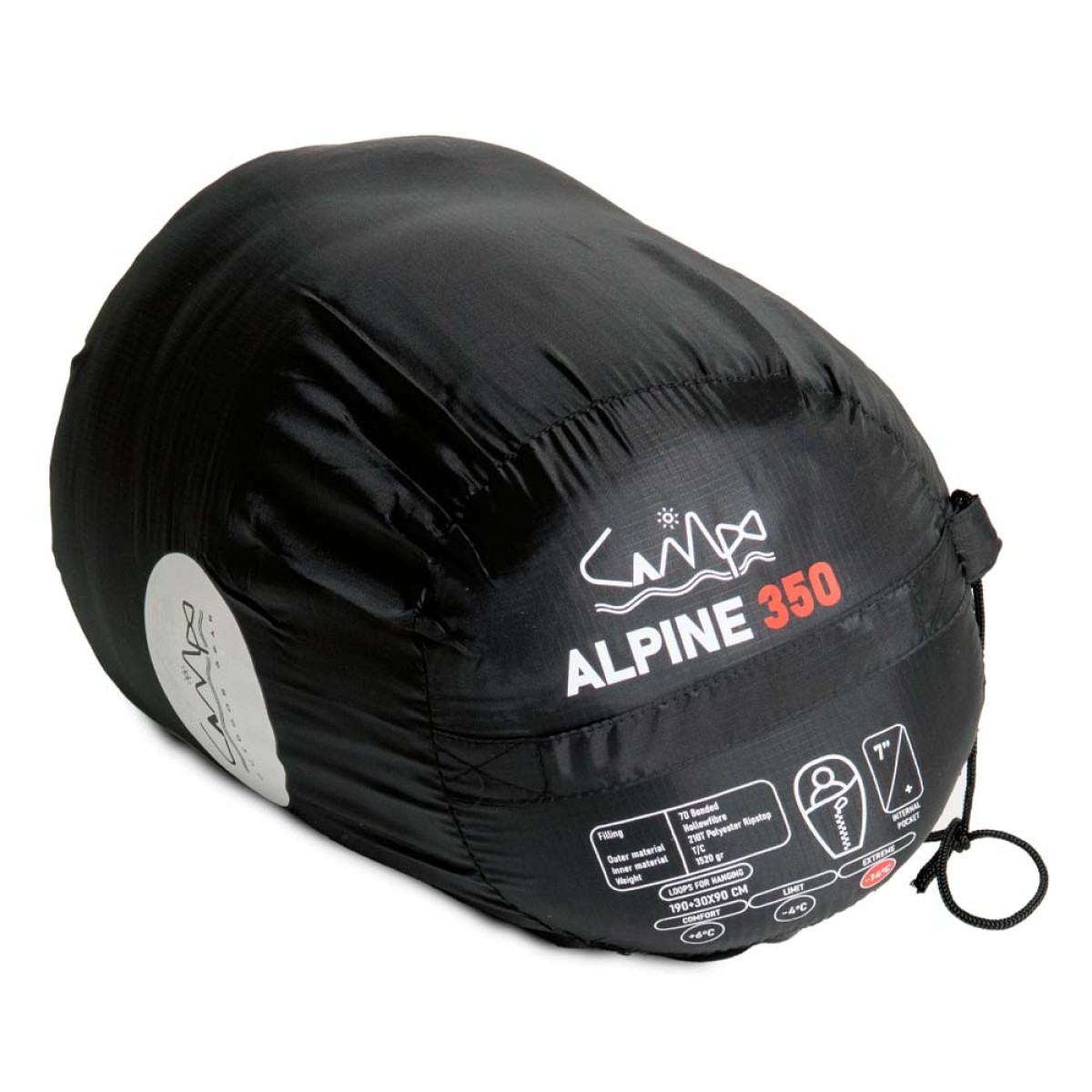 Зимен спален чувал ALPINE 350 -14 CAMPO - изглед 3 - Extreme-bg.com Зимен спален чувал ALPINE 350 -14 CAMPO - изглед 3