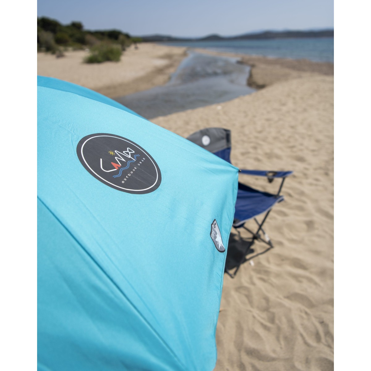 Чадър за плаж Samba 200 Sky Blue Campo UPF 50+ CAMPO - изглед 5