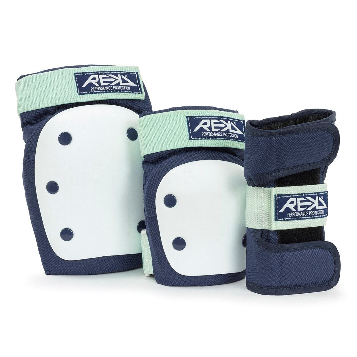 Комплект протектори Rekd Heavy Duty Blue/Mint REKD - изглед 5 - Extreme-bg.com Комплект протектори Rekd Heavy Duty Blue/Mint REKD - изглед 5