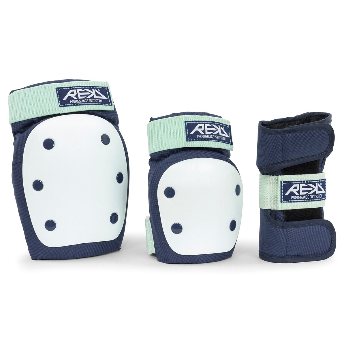 Комплект протектори Rekd Heavy Duty Blue/Mint REKD - изглед 4 - Extreme-bg.com Комплект протектори Rekd Heavy Duty Blue/Mint REKD - изглед 4