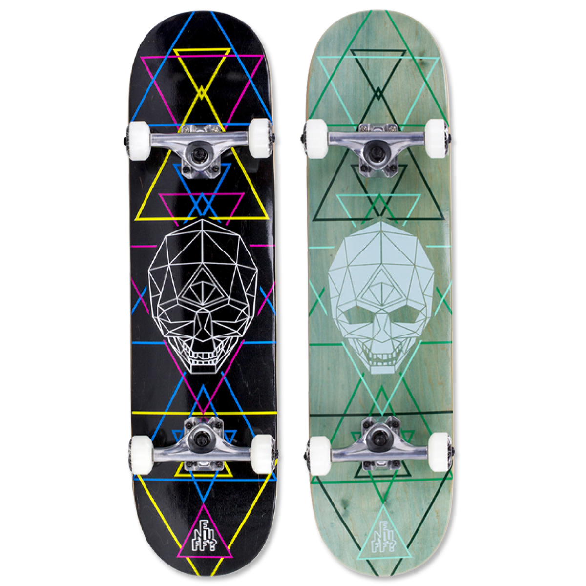 Skateboard Enuff Geo Skull Complete ENUFF - view 2 - Extreme-bg.com Skateboard Enuff Geo Skull Complete ENUFF - view 2