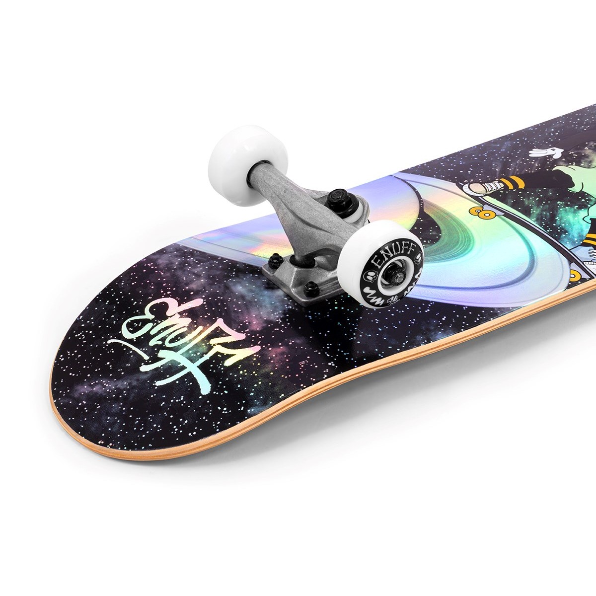 Скейтборд Enuff Skully Hologram Mini 7.25" – Професионален Комплект с Холографен Дизайн и ABEC 9 ENUFF - изглед 9