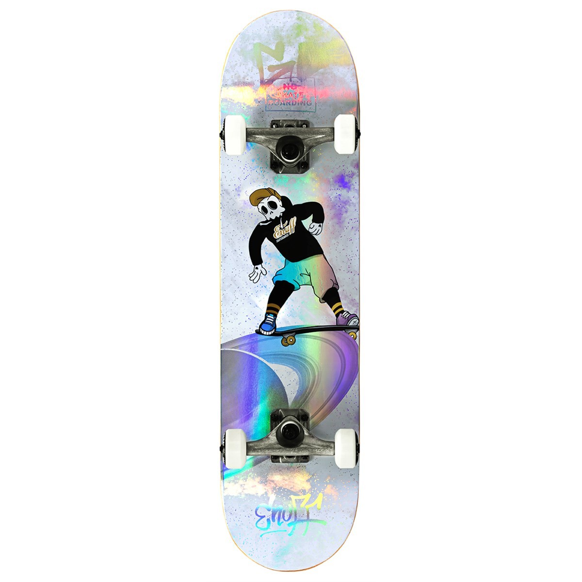 Скейтборд Enuff Skully Hologram Mini 7.25" – Професионален Комплект с Холографен Дизайн и ABEC 9 ENUFF - изглед 3