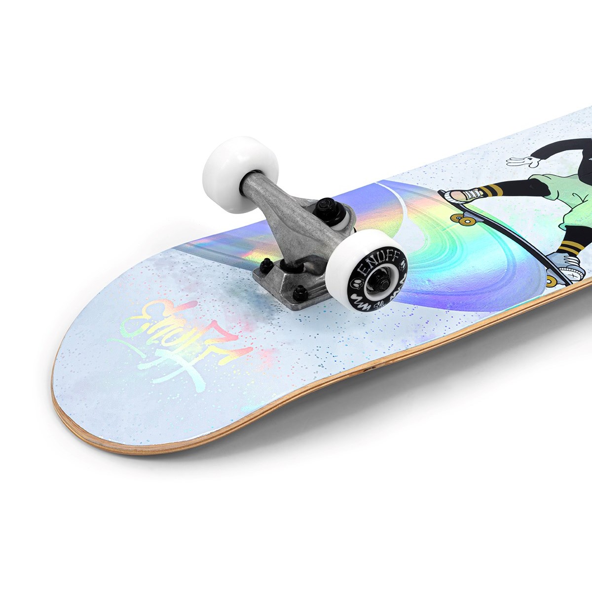 Скейтборд Enuff Skully Hologram Mini 7.25" – Професионален Комплект с Холографен Дизайн и ABEC 9 ENUFF - изглед 15