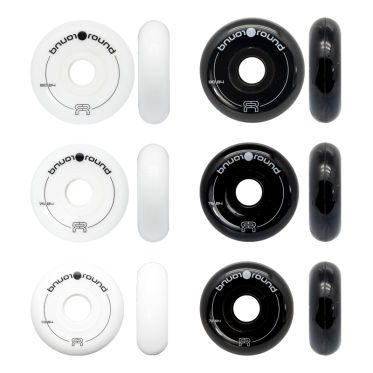Колела FR Round black 76mm - 4 броя FR-SKATES - изглед 1