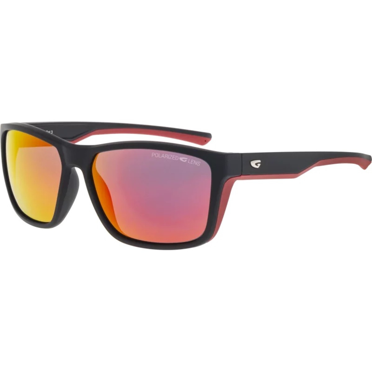 Polarized Sunglasses Levante E265-2P Matt Black / Red GOG - view 2 - Extreme-bg.com Polarized Sunglasses Levante E265-2P Matt Black / Red GOG - view 2
