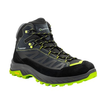 GIAU MID WP ANTRACITE/LIME HIKING SHOES GARSPORT - view 1