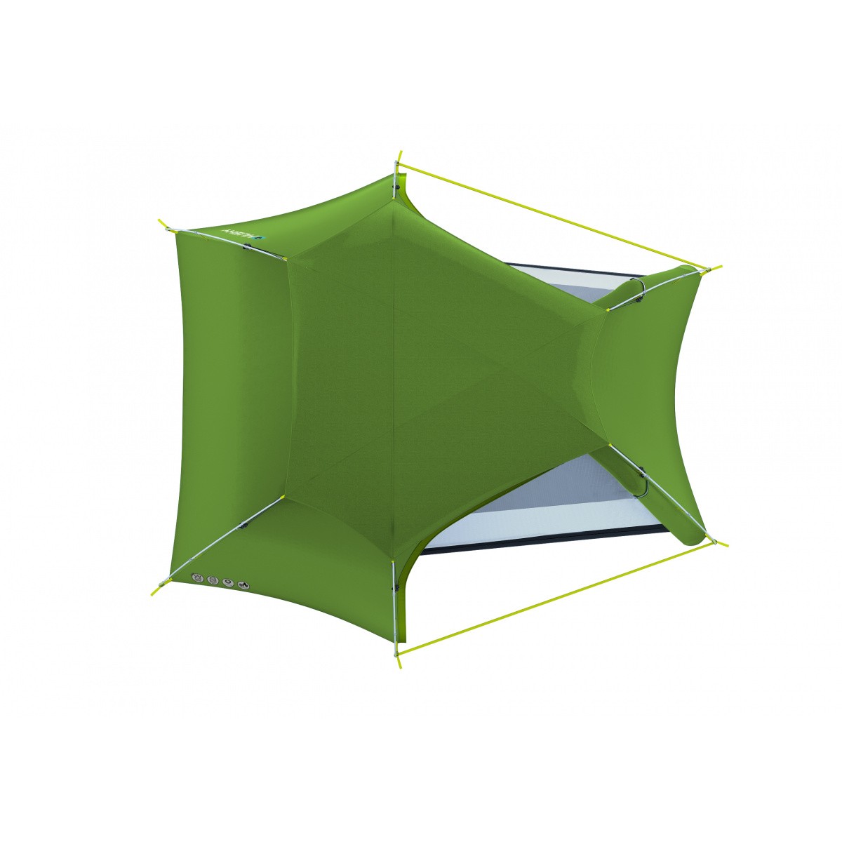 Палатка Sawaj Triton 3 green HUSKY - изглед 10