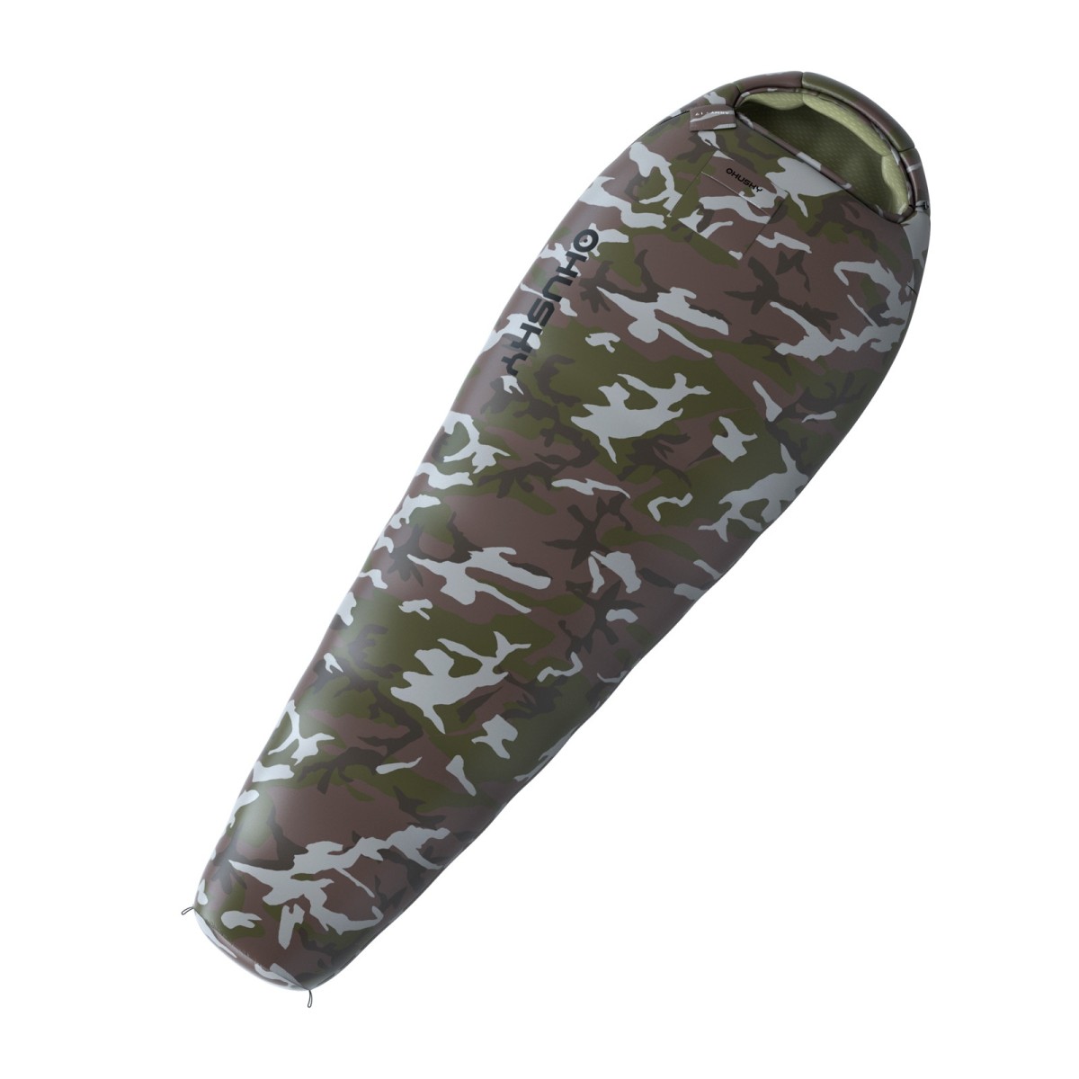 Зимен спален чувал Army -17°C зелен HUSKY - изглед 5 - Extreme-bg.com Зимен спален чувал Army -17°C зелен HUSKY - изглед 5