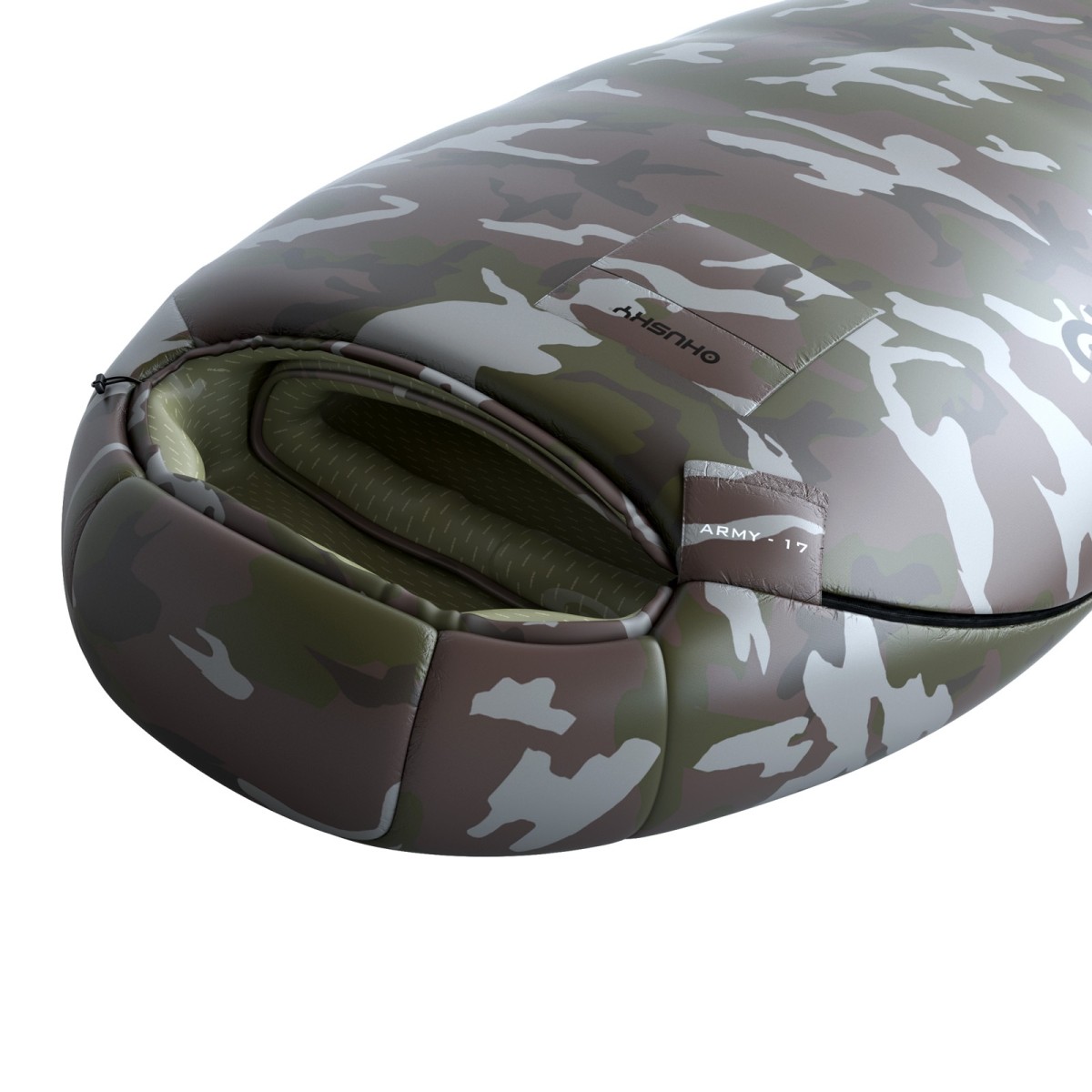 Зимен спален чувал Army -17°C зелен HUSKY - изглед 2 - Extreme-bg.com Зимен спален чувал Army -17°C зелен HUSKY - изглед 2