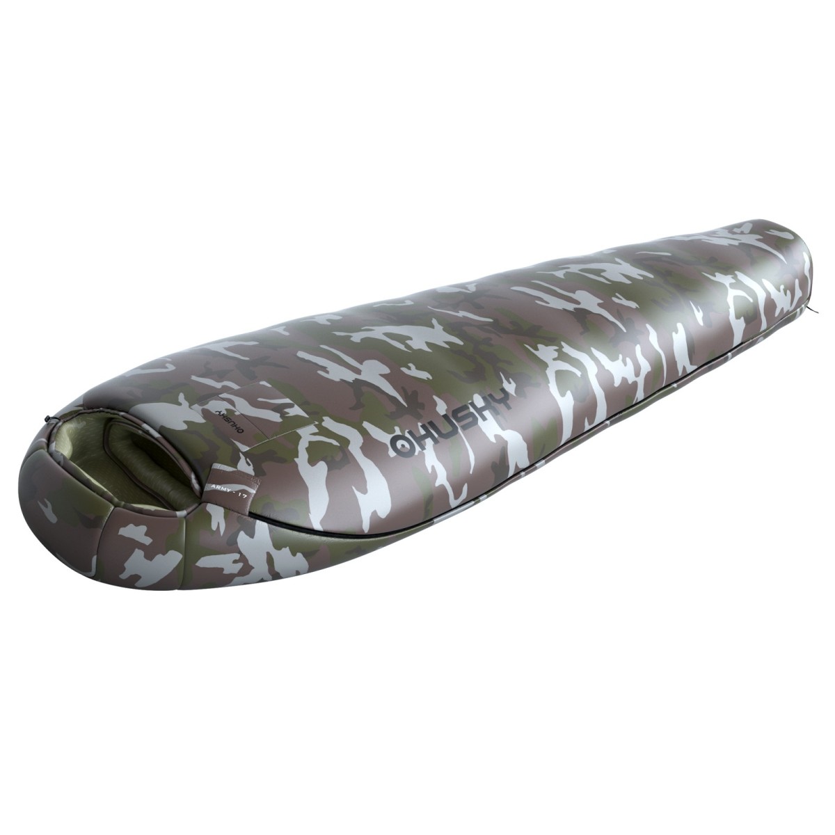 Зимен спален чувал Army -17°C зелен HUSKY - изглед 3 - Extreme-bg.com Зимен спален чувал Army -17°C зелен HUSKY - изглед 3