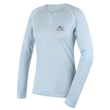 Мериносово дамско термо бельо с дълъг ръкав Merow L faded mint