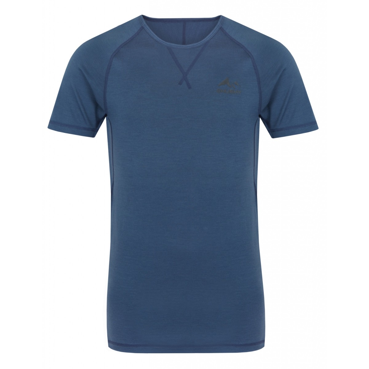 Men's Merino thermal underwear T-shirt Mersa M blue HUSKY - view 2 - Extreme-bg.com Men's Merino thermal underwear T-shirt Mersa M blue HUSKY - view 2
